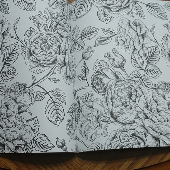 Flowers & Nature Coloring Book - Picture 3 of 6